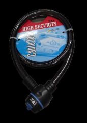 Zoli 15x1000 mm Anahtarlı Çelik Halat Kilit