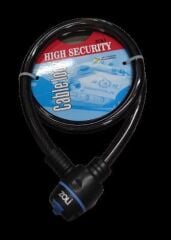 Zoli 15x1000 mm Anahtarlı Çelik Halat Kilit