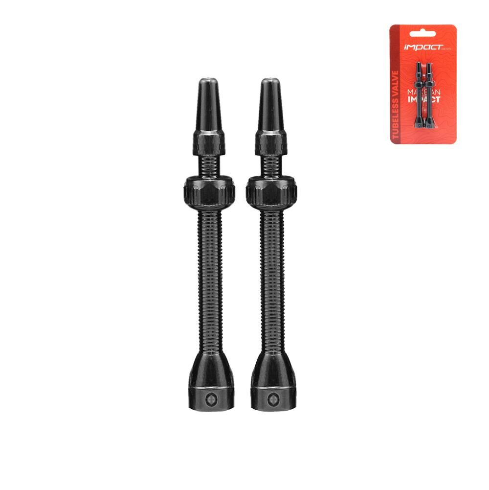 Impact Tubeless Sibop 60mm Alu Çift Siyah