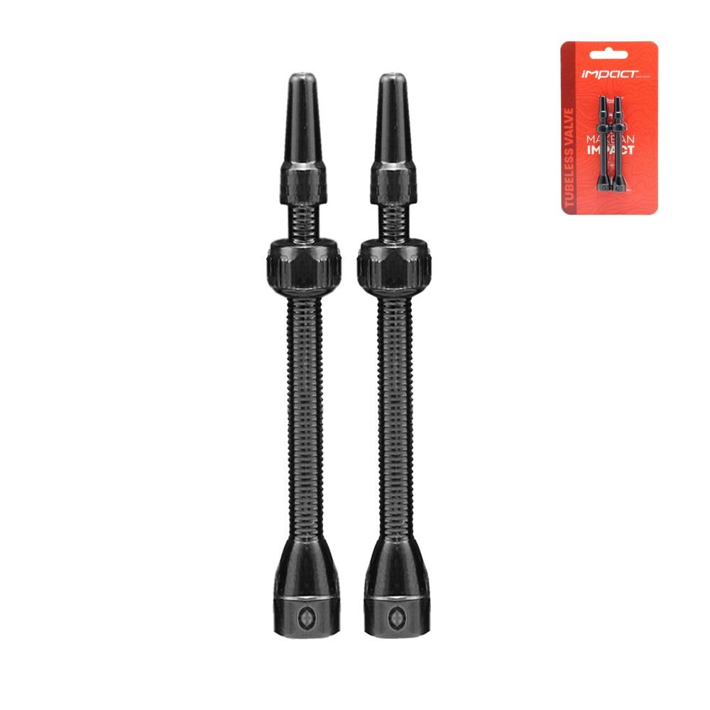 Impact Tubeless Sibop 80mm Alu Çift Siyah