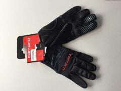 Carraro Uzun Parmak Jelli Bisiklet Eldiveni Siyah CR-2142