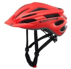 Cratoni Pacer Bisiklet Kaskı Mat Kırmızı