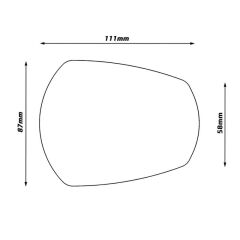 Zefal ZL Tower 80 Gidon Bağlantılı Ayna