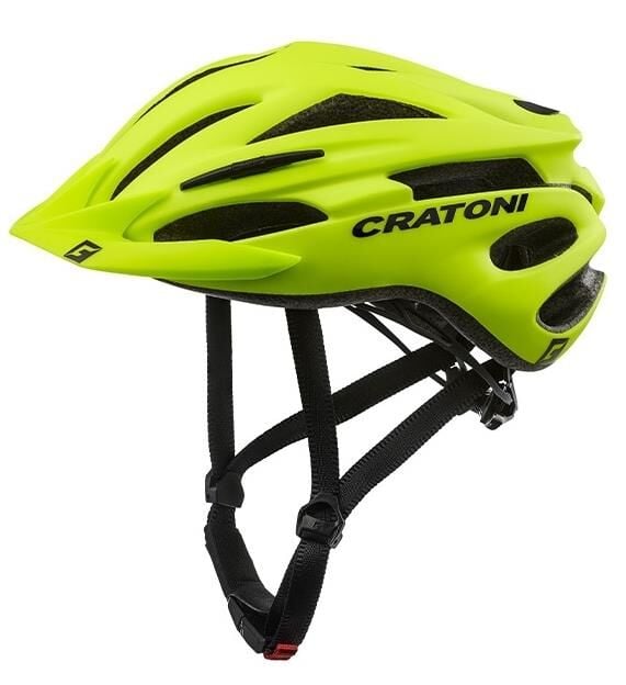 Cratoni Pacer Bisiklet Kaskı Neon Sarı