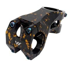 Wake CNC Gidon Boğazı Çift Renk 60mm/31.8mm -+20 Derece Siyah/Gold