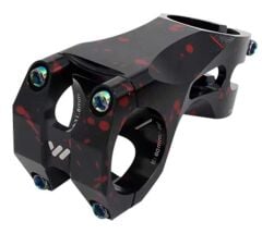 Wake CNC Gidon Boğazı Çift Renk 60mm/31.8mm -+20 Derece Siyah/Kırmızı