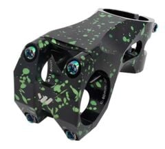 Wake CNC Gidon Boğazı Çift Renk 60mm/31.8mm -+20 Derece Siyah/Yeşil