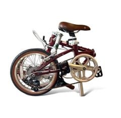 2025 Dahon Boardwalk D7 16 Jant Katlanır Bisiklet Bordo
