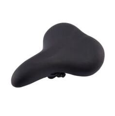 San Marino Siyah Geniş Yumuşak Rahat Bisiklet Sele