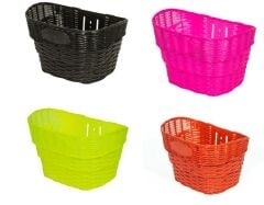 Tex XBYC 1691 Çocuk Bisikleti Örgülü Ön Sepet Plastik Renkli