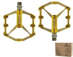 Wake Rulmanlı Alüminyum Pedal Kamuflaj Desen Sarı