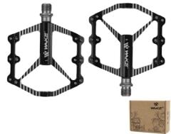 Wake Rulmanlı Alüminyum Pedal Kamuflaj Desen Siyah