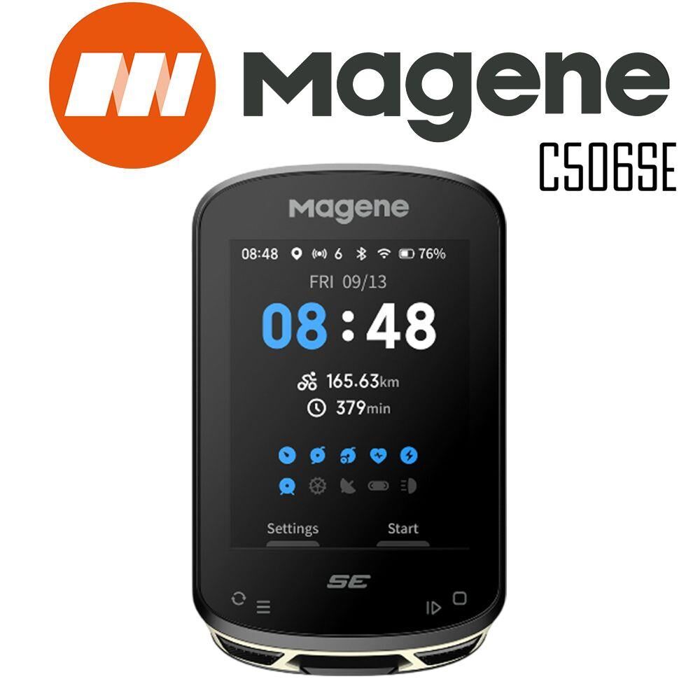 Magene C506 SE Smart GPS Bisiklet Bilgisayarı Siyah