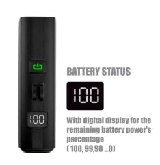 Briviga LW-G1000 USB Şarjlı 1000 Lümen Power Bank Özellikli Ön Işık Bisiklet Far Lamba