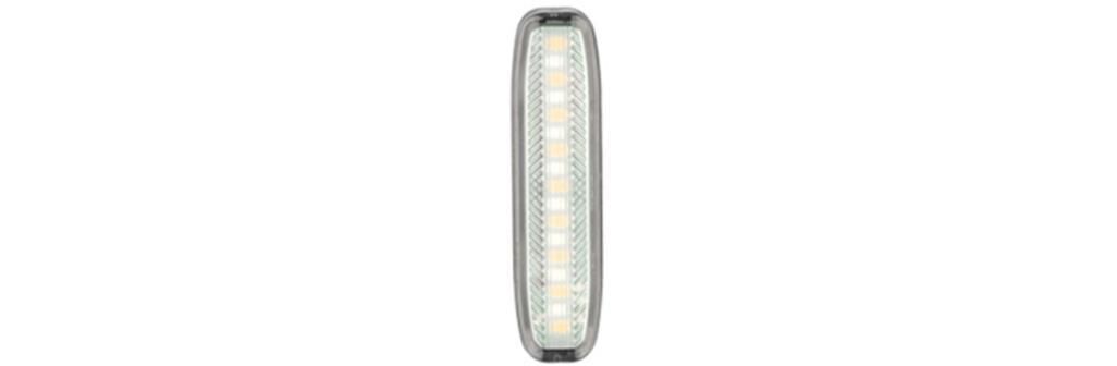 Briviga LW-BEAM50RWB 100/50 Lümen Kırmızı-Beyaz-Mavi Arka Çakar Işık (7 Mod, IP65)