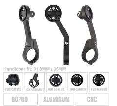 Briviga LW-HOLDER01 Yol Bilgisayarı GPS Gidon Tutucu Mount Garmin-Wahoo