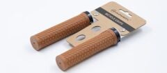 Briviga 135mm Kahverengi TPE Bisiklet Gidon Elcik