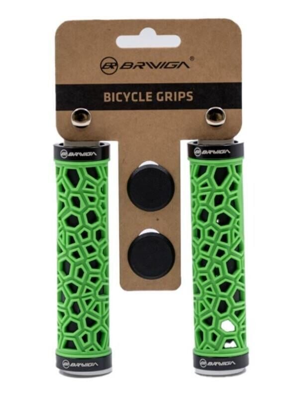 Briviga Bisiklet Elcik Uzun 130mm Vidalı Yeşil-Siyah