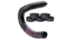 Briviga 3mm PU+EVA Gidon Bandı Sargısı Siyah/Kırmızı Desenli
