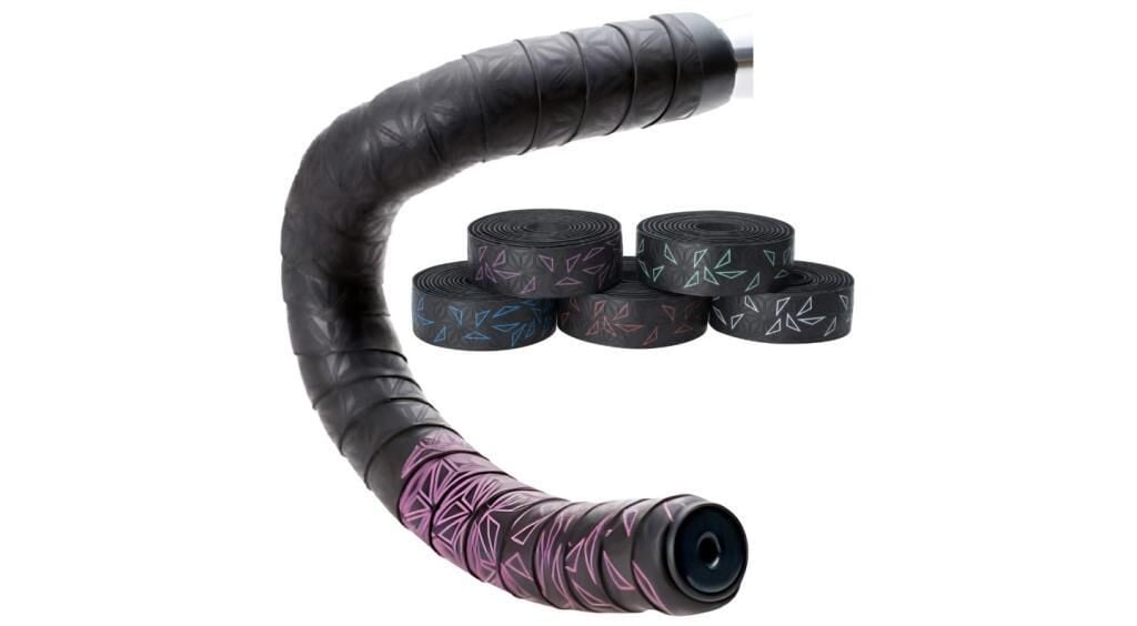 Briviga 3mm PU+EVA Gidon Bandı Sargısı Siyah/Mavi Desenli