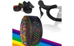 Briviga PU+EVA Bisiklet Gidon Bandı 3mm Siyah/Beyaz