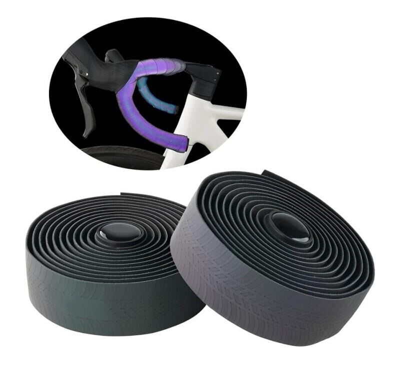 Briviga BTP-3FSJ Reflektörlü Desenli PU+EVA 3mm Bisiklet Gidon Bandı