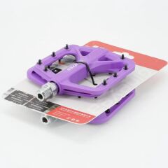 Gineyea M996 Rulmanlı Hightec Çivili Platform Trial Bmx Pedal Mor