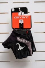 Carraro V7C Kısa Jelli Bisiklet Eldiveni Kırmızı-Siyah