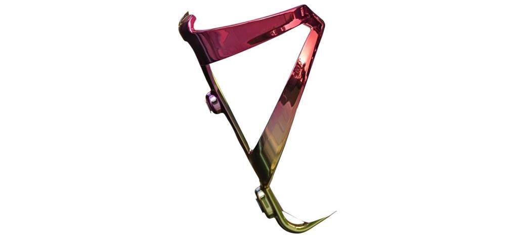 Briviga Çift Renk PC Suluk Matara Kafesi Kırmızı-Altın