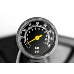 Giyo GF-55E Twin Valve Alüminyum Göstergeli Ayaklı Bisiklet Pompası 160Psi