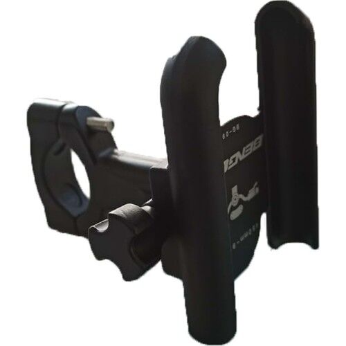 Benguo Xbyc 2084-9 Alüminyum Bisiklet Motosiklet Ayarlı Gidon Telefon Tutucu Siyah