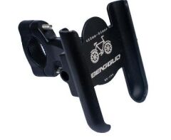 Benguo Xbyc 2084-9 Alüminyum Bisiklet Motosiklet Ayarlı Gidon Telefon Tutucu Siyah