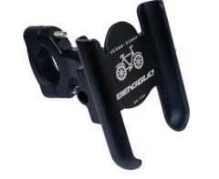 Benguo Xbyc 2084-9 Alüminyum Bisiklet Motosiklet Ayarlı Gidon Telefon Tutucu Siyah
