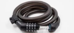 Raptor Şifreli Bisiklet Kilidi 12x120cm Siyah