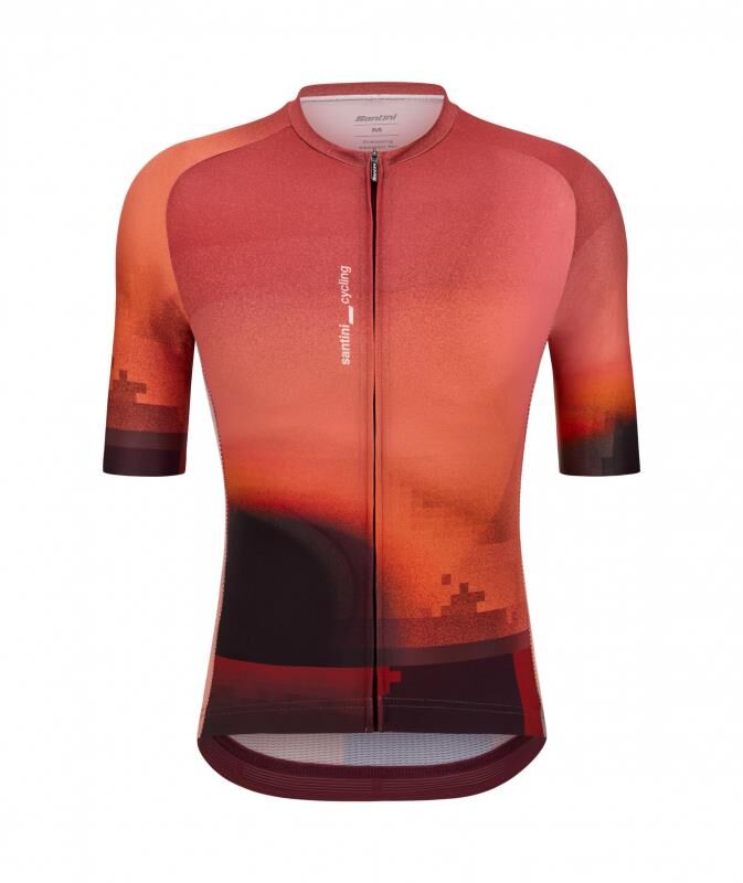 Santini Luce Unisex Hafif Kısa Kol Forma Bordo