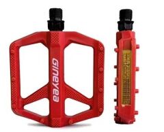 Gineyea M908 Plastik Trial Bmx Platform Geniş Pedal Kırmızı