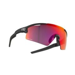 NEON NOVA Mirror HD Kırmızı Lens Bisiklet Gözlüğü Siyah