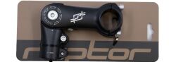 Raptor AS-294 Açı Ayarlı Gidon Boğazı 31.8mm 90mm Siyah