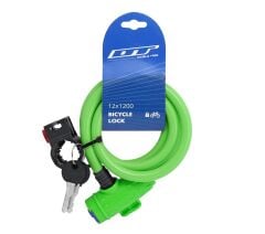 Impact DT Anahtarlı Bisiklet Kilidi 12x1000 Yeşil