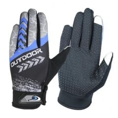 Tex Xbyc 1504 Uzun Parmak Bisiklet Eldiveni Dokunmatik Okuyucu