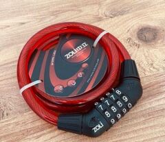 Zoli 12x1000 Şifreli Çelik Halat Kilit