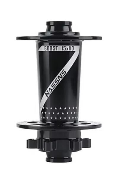 HASSNS Pro7 Boost 110X15 Ön Göbek Seti 32 Delik Siyah