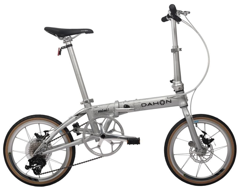 Dahon Mini 349 D9 Disk 16 Katlanır Bisiklet Gri