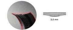 Fizik Gidon Bandı Sargısı Terra Microtech Bondcush Tacky Siyah 3mm Kutusuz