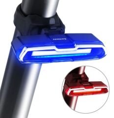 Rohs 2 Renk 168 Lümen Usb Şarjlı Polis Çakar Bisiklet Stop