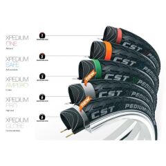 CST C1698N Allround 27.5x1.75 Zırhlı Şehir Bisikleti Lastiği