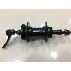 Guli Rulmanlı Disk Uyumlu Alüminyum Mandallı Bisiklet Arka Göbek 32H Siyah