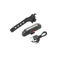 AYD 2 Renk 100 Lümen Usb Şarjlı Polis Çakar Bisiklet Stop