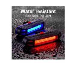 AYD 2 Renk 100 Lümen Usb Şarjlı Polis Çakar Bisiklet Stop