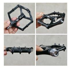 Cycle Zone Platform Geniş Rulmanlı Pedal Siyah